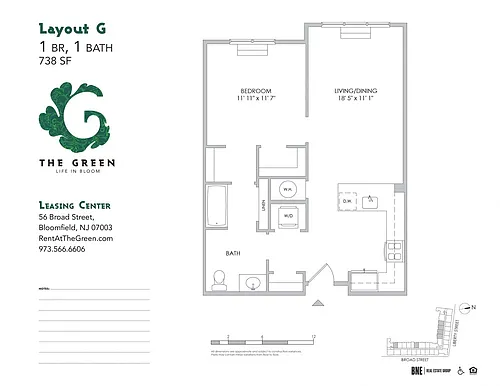 Floor plan Layout G