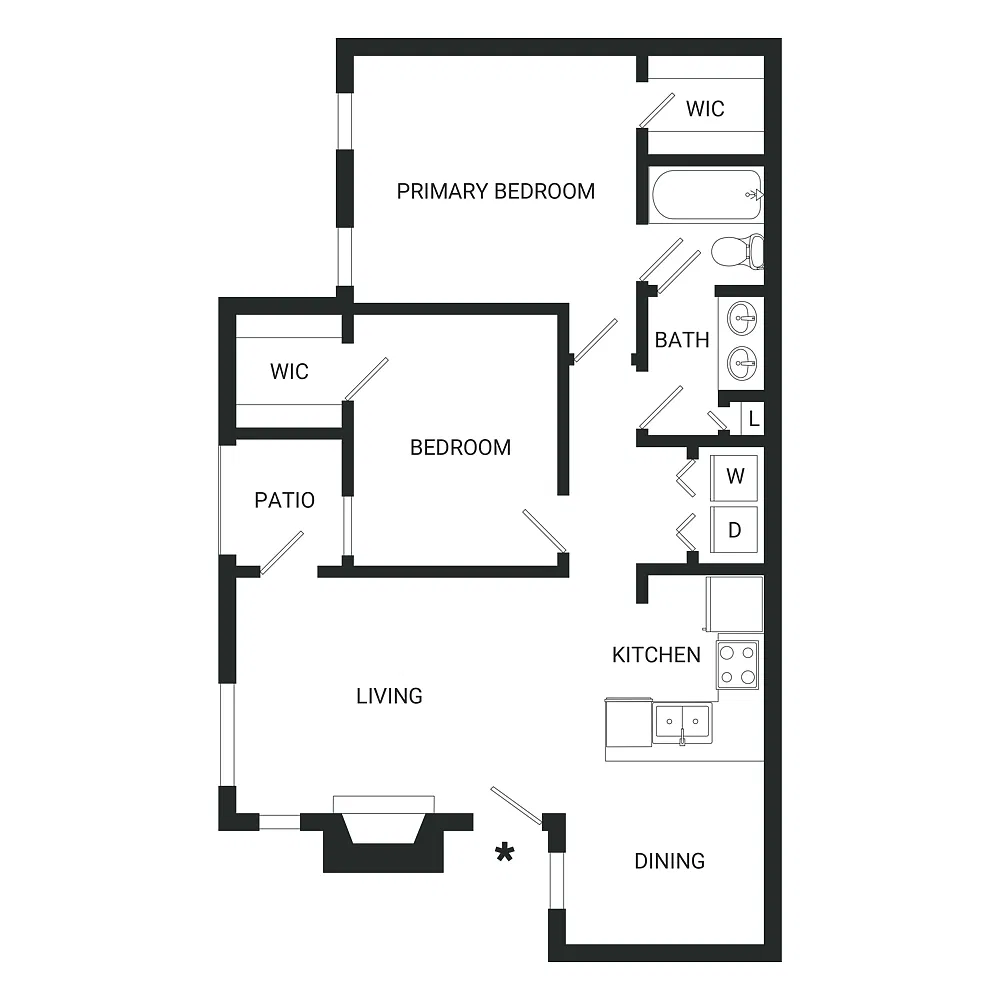 Floor plan B1