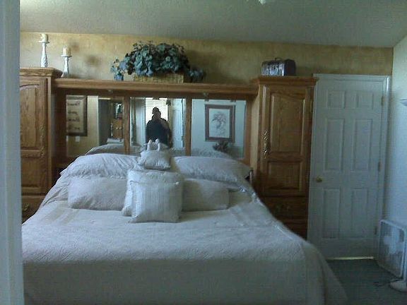 Huge Master/ Vaulted Ceiling