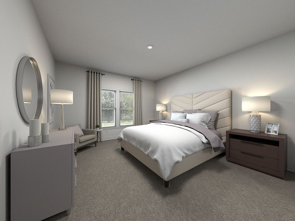 The primary suite offers a private retreat.