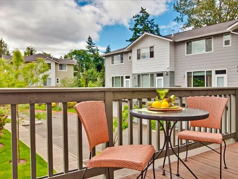 Back patio deck