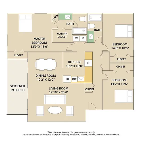 Floor plan Tuscany