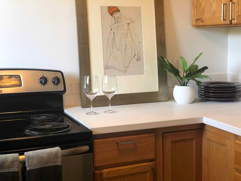 Light-filled kitchen.