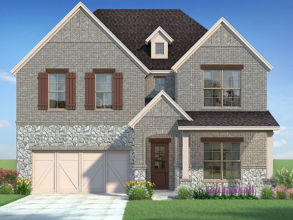 The Tortuga - French Country Elevation