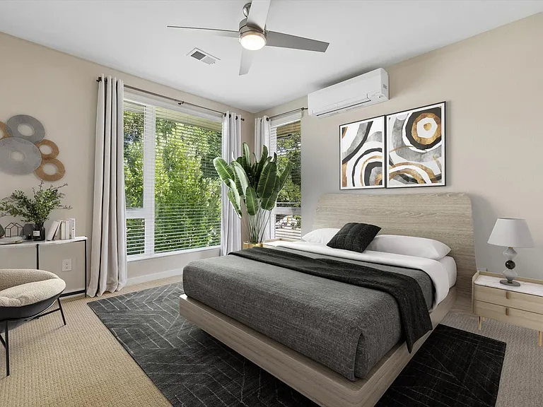 Virtually staged to show potential use