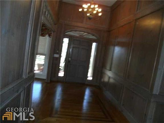 Foyer with judges panieling