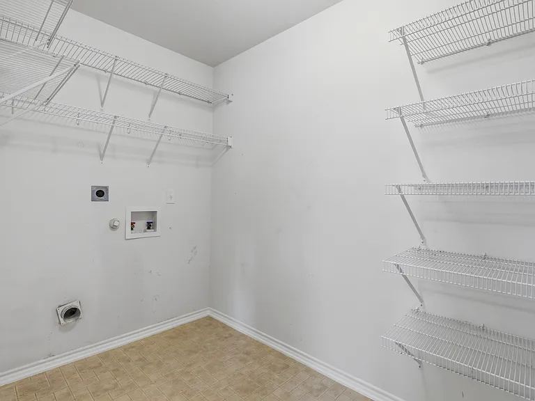 Pantry and laundry room