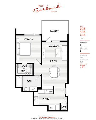 Floor plan Penthouse 508