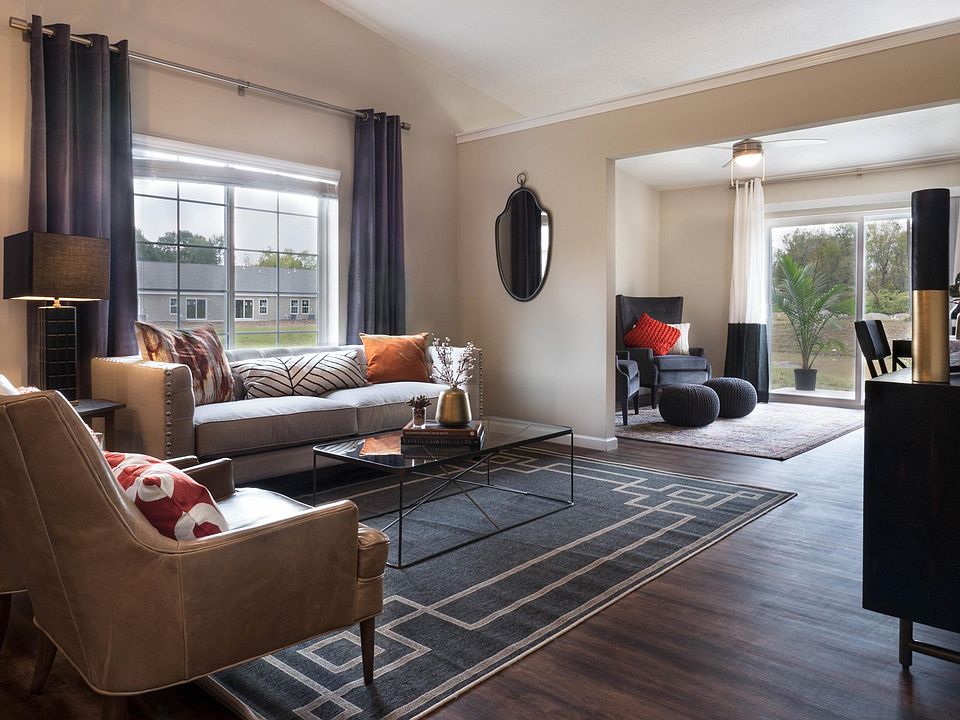 Easy to clean wood floors throughout home!