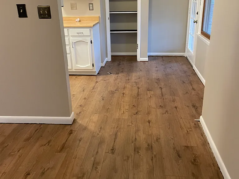 From Family Room into Kitchen