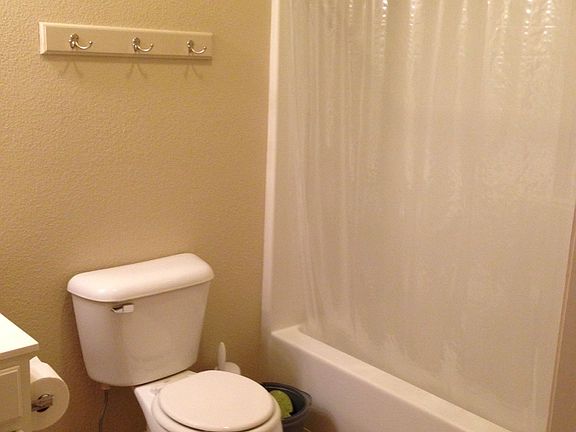 Bathroom toilet and shower