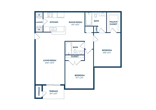 Floor plan B1