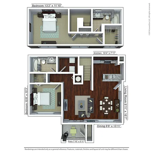 Floor plan Aloft I