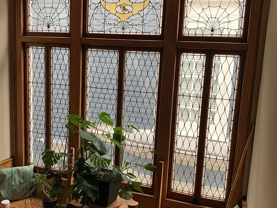 View from half way up the stairs.