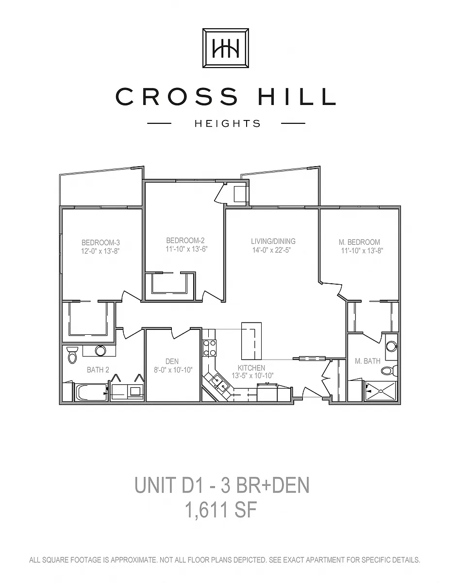 Floor plan D1
