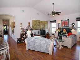 Spacious family room