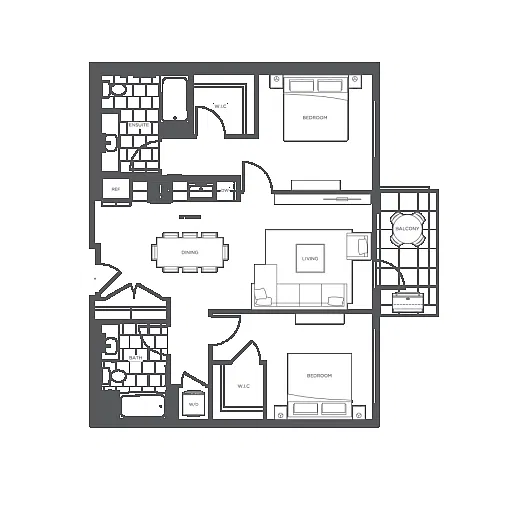 Floor plan B1
