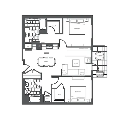 Floor plan B1