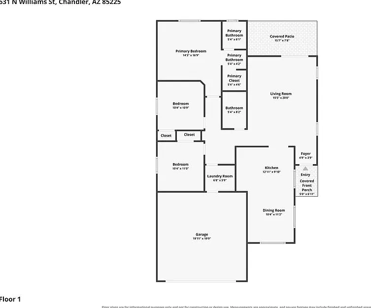 3 bed, 2.0 bath, 1310 sqft, $2,130 — Photo 2