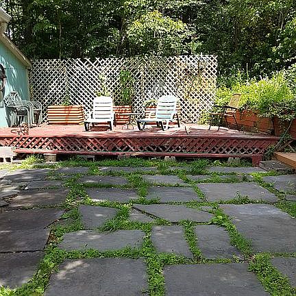 Back patio
