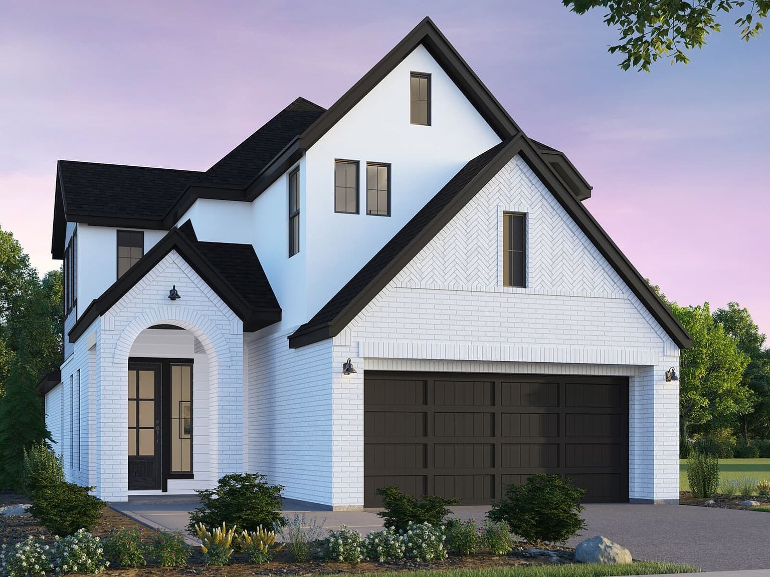 Rutgers Plan, Traditional Homes Collection at Elyson, Katy, TX 77493
