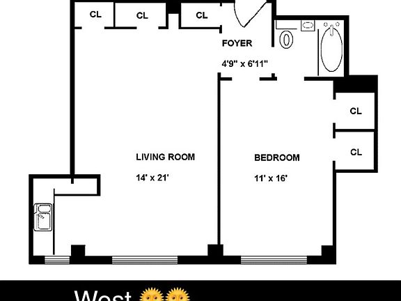 2nd image of 200 E 16th St APT 9K