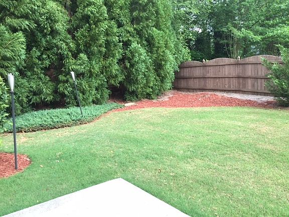 Patio View of the Backyard