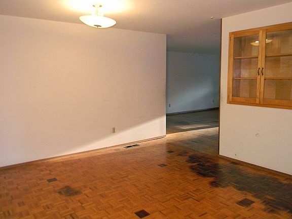 More built in cabinetry in the dining room; this view looks back to the living room.