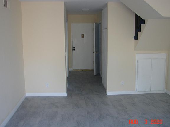 living towards front door