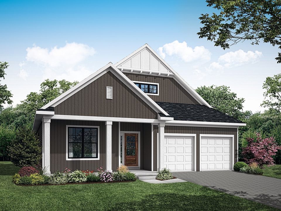 Front Elevation of the Grant Model from Garman Builders