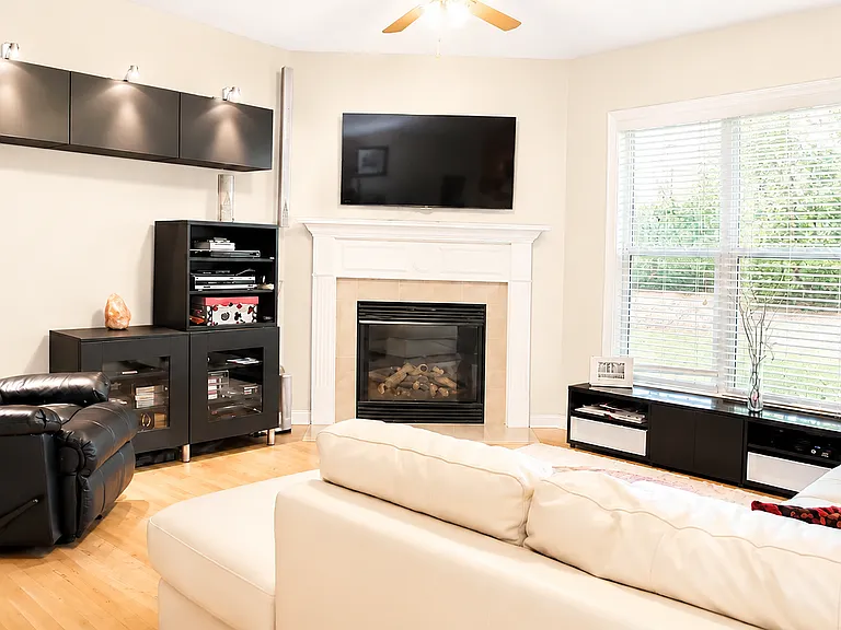 Family Room with Gas Fireplace