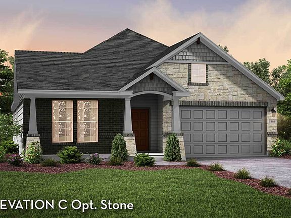 Glenwood Elevation C Opt. Stone
