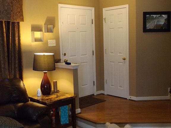 Front entrance and closet