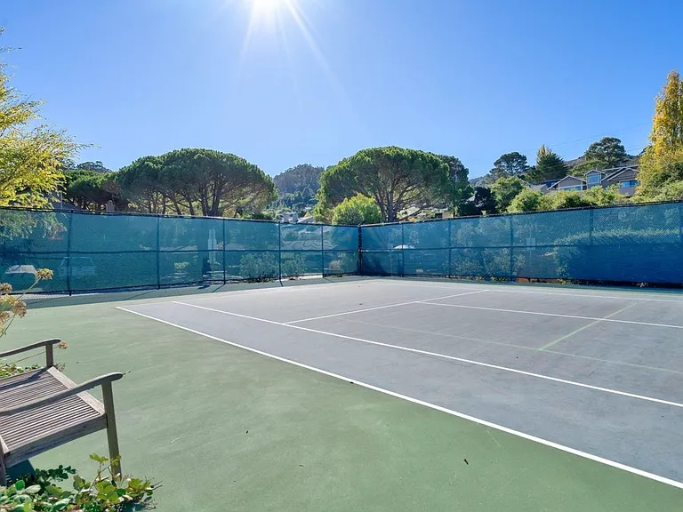 private tennis courts