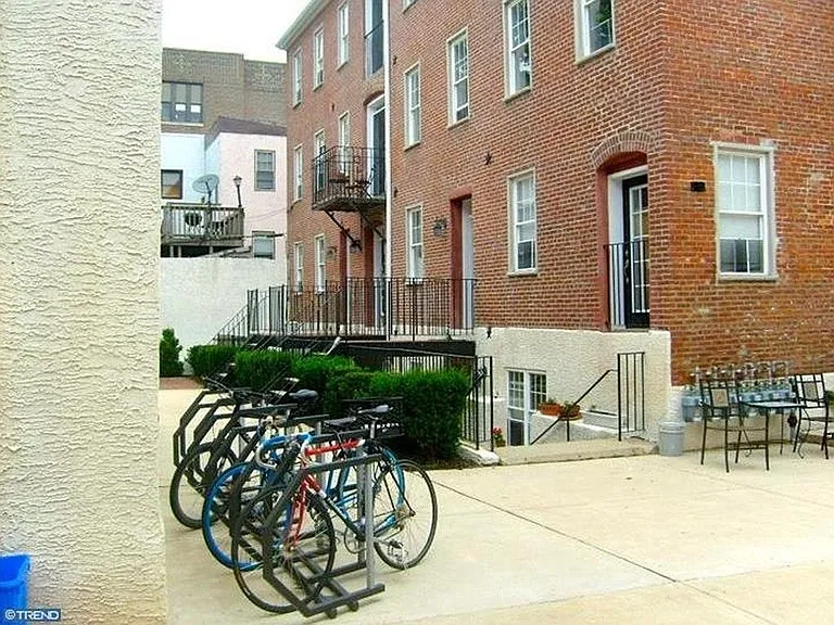 Gated Patio Area
