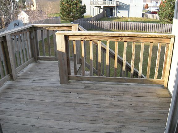 Back deck