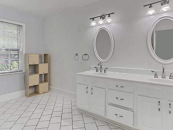 Double Vanity Bathroom