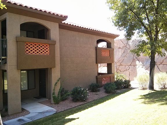 Trees / grass outside unit