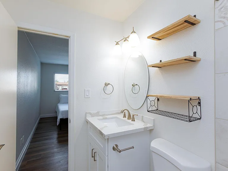 View from the bathroom