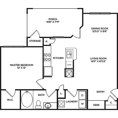 Floor plan A1R