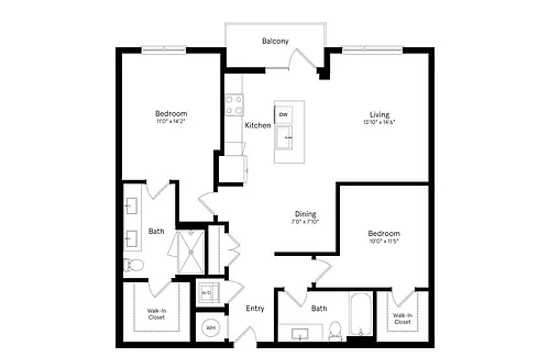 Floor plan B1