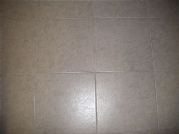 Tile in the Kicthen and Bathroom