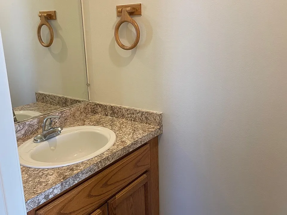 First floor powder room