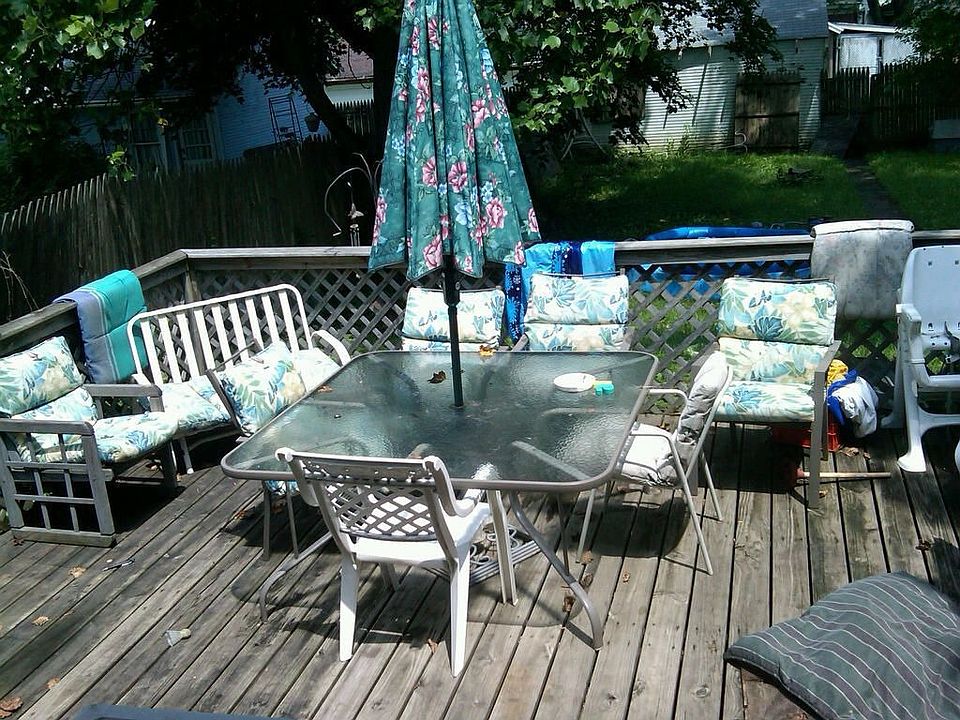 Large deck in back