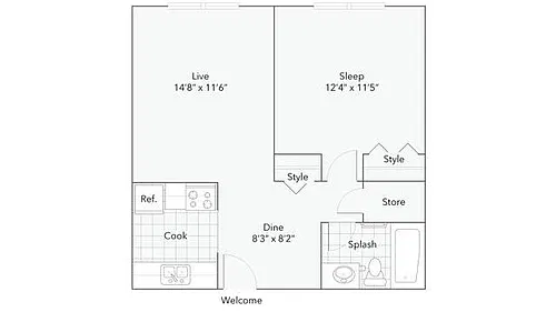 Floor plan Juniper