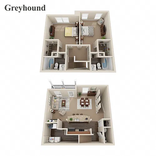 Floor plan Greyhound