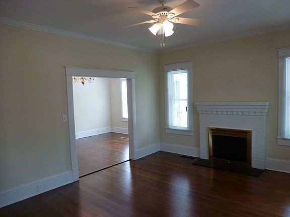 Glossy hardwood floors
