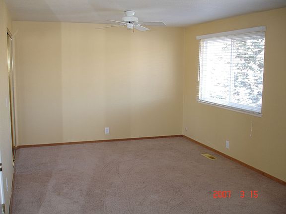 Extra large second bedroom.