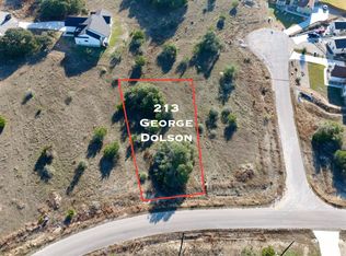 213 George Dolson #1603, Blanco, TX 78606