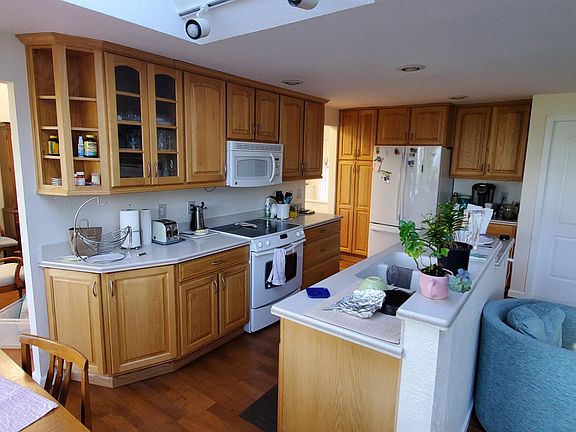 Kitchen (door on the right exits to garage)